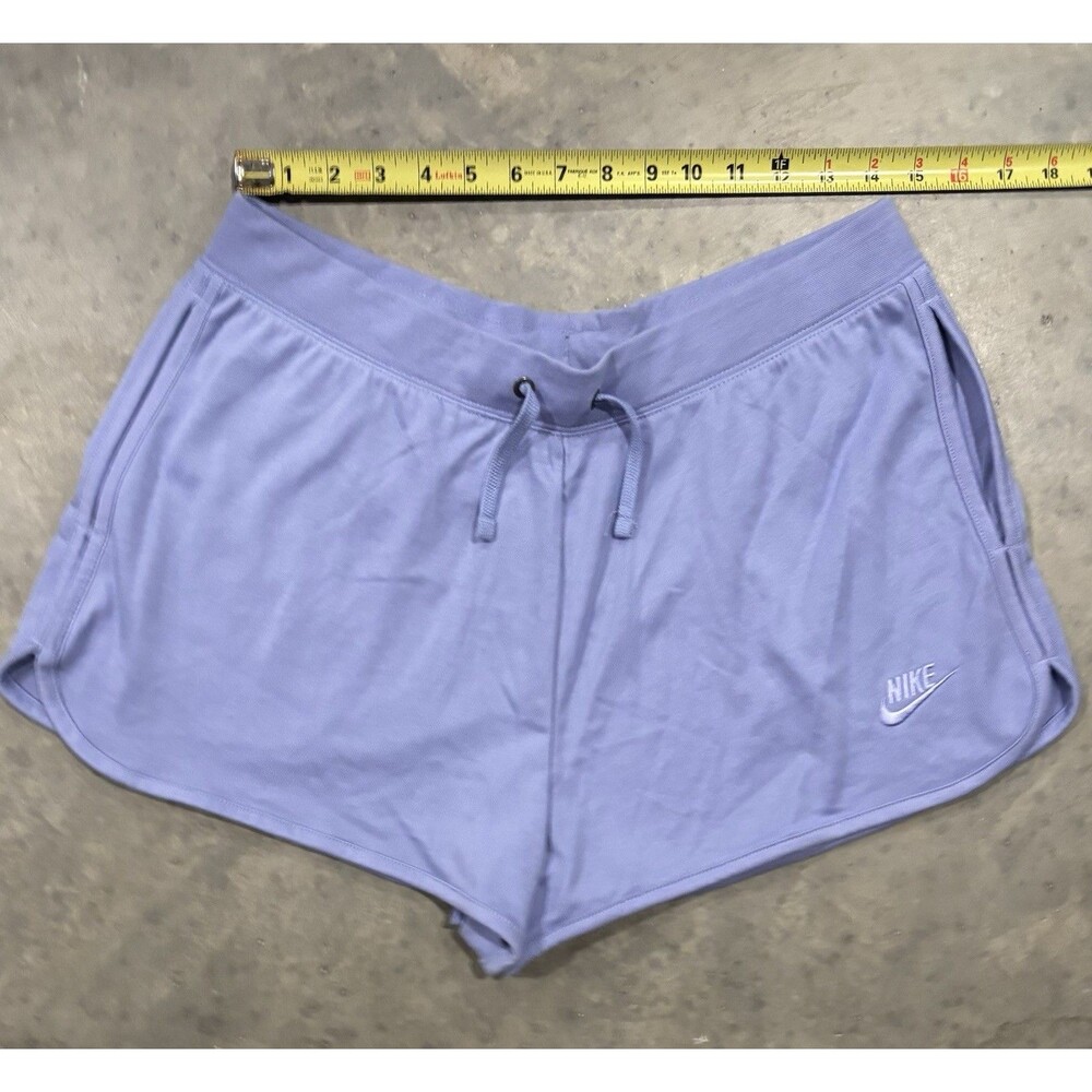 NWT Nike Sportswear Shorts Women's XL Club Fleece Sweat Active Lavender Purple